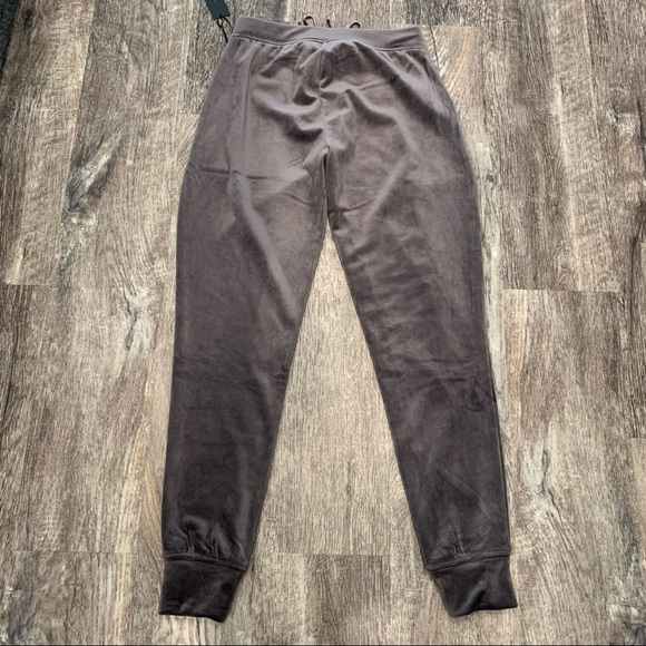NWT House of Harlow 1960 Gray Velour Jogger Pants in XS - Picture 4 of 5